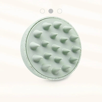 Silicone Shampoo Brush Head Scalp Massage Comb