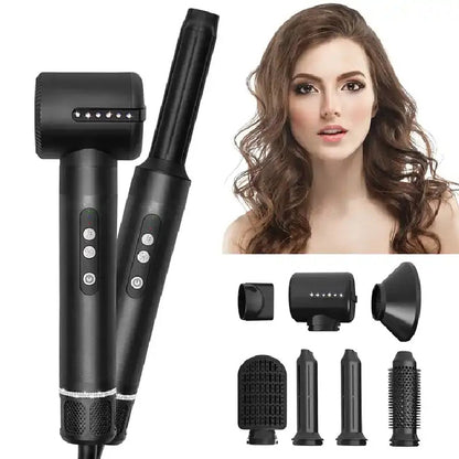Professional Hair Dryer 7 in 1 Hair Styling Tools Complete Styler Set