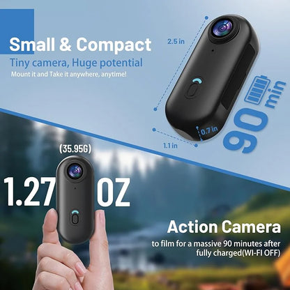 4K FHD 1080P Outdoor Sports Camera In Helmet Motorcycle Bike Sport Mini Filming Bicycle Action Body Cam And Video Recording