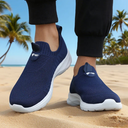 Running Mesh Shoes Fashion Casual Sneakers Outdoor Breathable Athletic Gym Men Tennis Footwear Lightweight Zapatillas De Hombre
